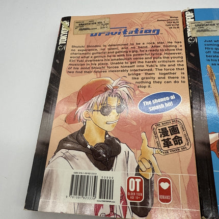 Gravitation by Maki Murakami Volumes 1, 2, 3, 6, 7 Vol 1 Manga VGC