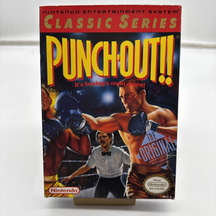 Punch-Out!! (Nintendo NES 1990) COMPLETE IN BOX CIB TESTED AUTHENTIC