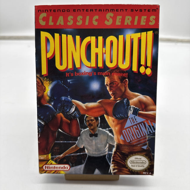 Punch-Out!! (Nintendo NES 1990) COMPLETE IN BOX CIB TESTED AUTHENTIC