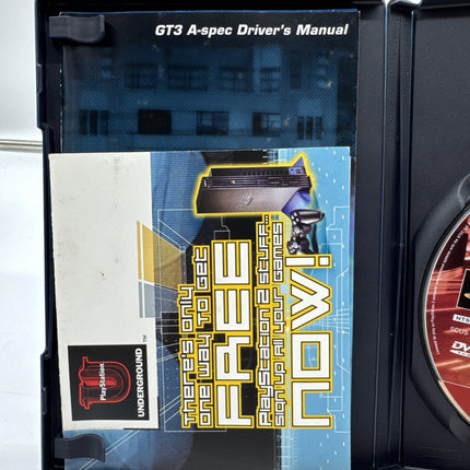 Grand Turismo 3 A-spec (Sony PlayStation 2) PS2, Complete, CIB, Tested