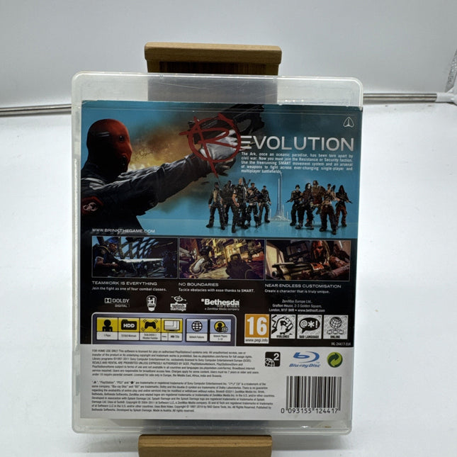 Brink Sony PlayStation 3 2011 CIB