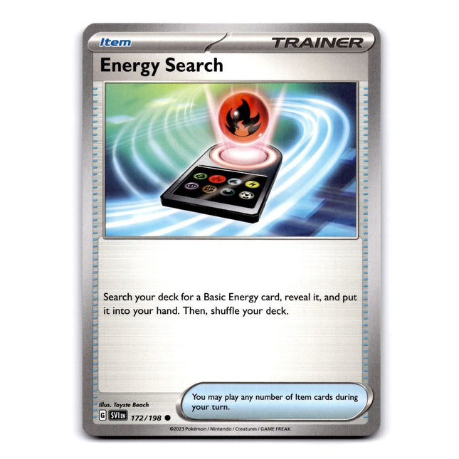 Energy Search Common SV01: Scarlet & Violet Base Set 172/198 NM