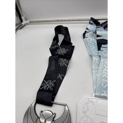 Harry Potter Hogwarts Running Club Race Medals Medallions W/ Lanyards Potterhead