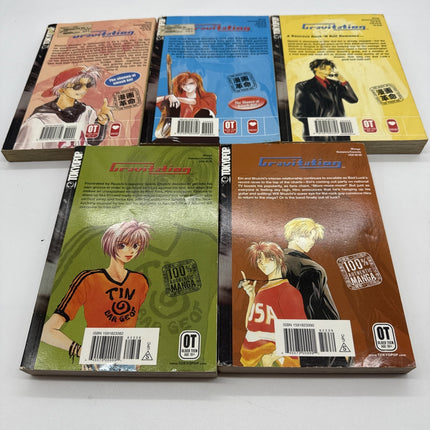 Gravitation by Maki Murakami Volumes 1, 2, 3, 6, 7 Vol 1 Manga VGC