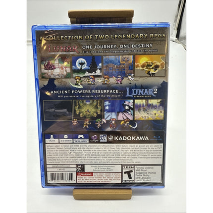 Lunar Remastered Collection Sony Playstation 4 PS4 ESRB US Version