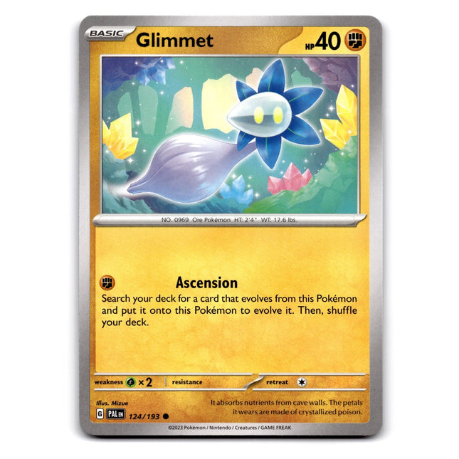 Glimmet - Common SV02: Paldea Evolved 124/193 NM