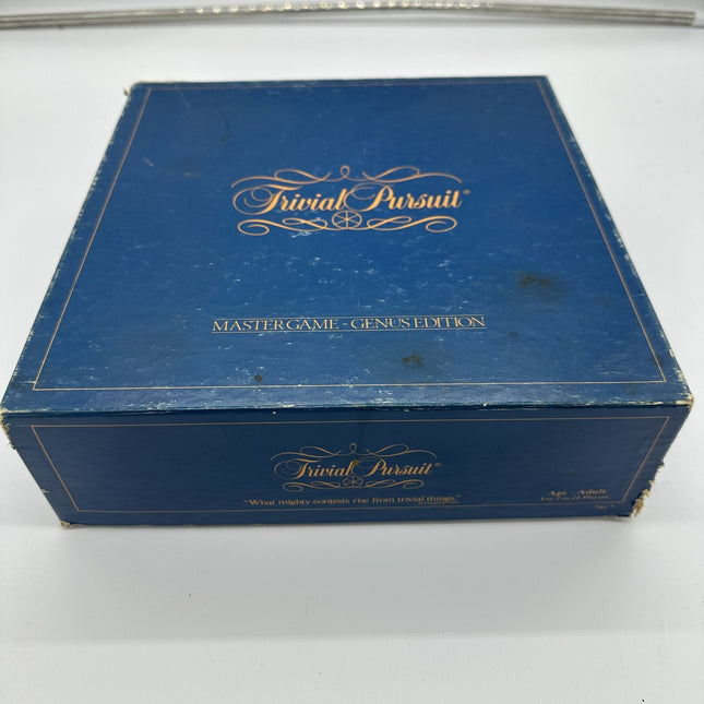 Vintage Trivial Pursuit Master Game Genus Edition 1981 Genius Trivia Original