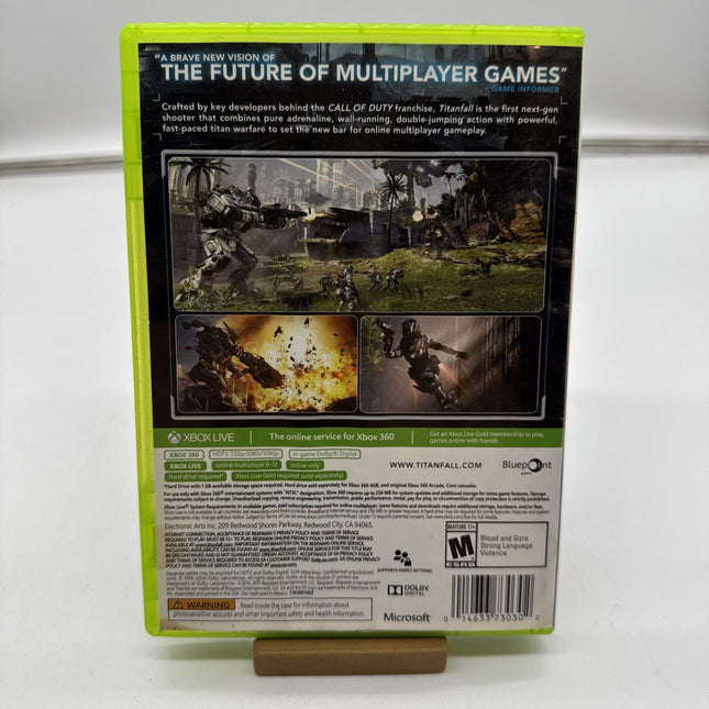 Titanfall (Xbox 360) Case & Disc TESTED