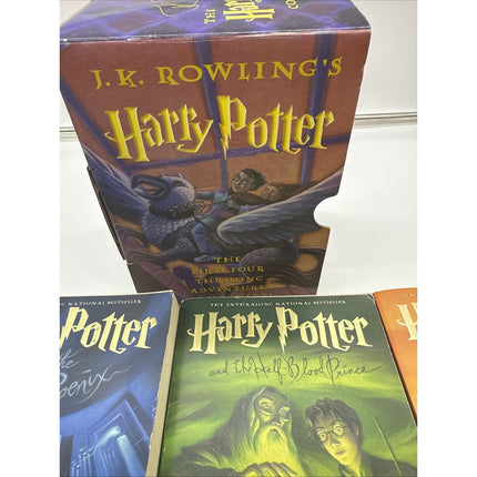 Harry Potter Paperback Book Set Paperback 1999-2009 Scholastic 1-7 First Printin