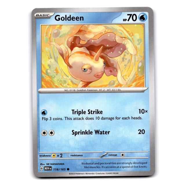 Goldeen Common SV: Scarlet & Violet 151 118/165 NM