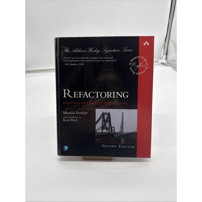 Refactoring : Improving the Design of Existing Code (2nd Edition)