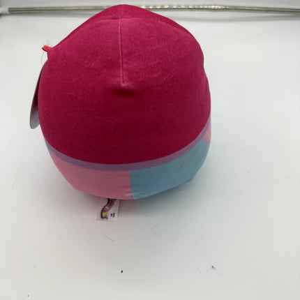 Squishmallows 8” Kavya Pink Penguin Bird w Printed Shirt Pattern Plush