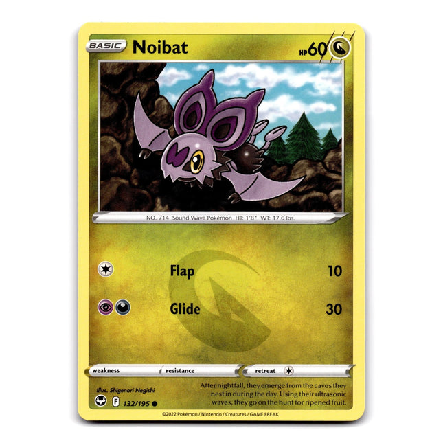 Noibat Common SWSH12: Silver Tempest 132/195 NM