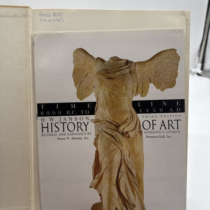 History of Art by Janson, Anthony F.; Janson, H. W. has insert and paperwork