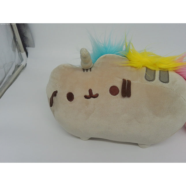 Gund Pusheen Plush Gray Unicorn Stuffed Animal 12 Inches Pillow