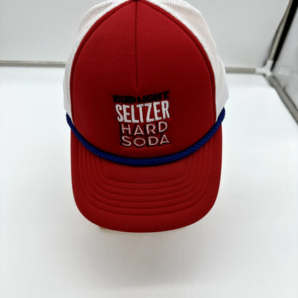 Bud Light Hard Soda Adjustable Trucker's Cap - Richardson Super Clean Budweiser