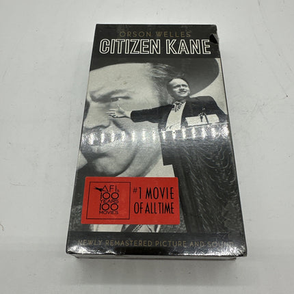 Citizen Kane VHS 1941, 2001 Orson Welles New SEALed ALTERNATE cover art