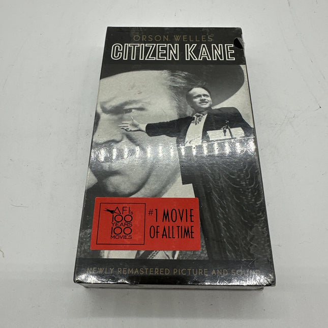 Citizen Kane VHS 1941, 2001 Orson Welles New SEALed ALTERNATE cover art