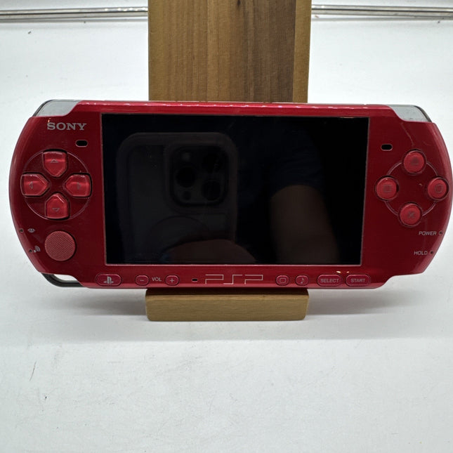 Sony PSP 3000 Handheld console Radiant Red