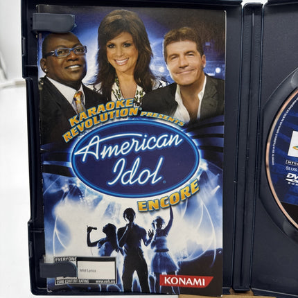 Karaoke Revolution Presents: American Idol Encore PS2 - CIB with Manual Tested