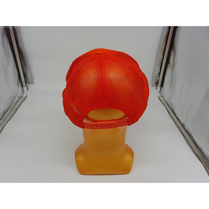 Vintage Youngan Trucker Hat Cap Tennessee Blaze Orange Foam Mesh Trucker Hunting