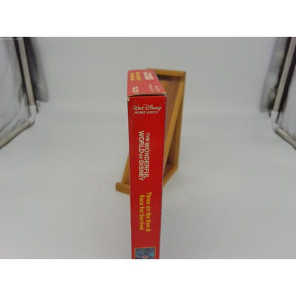 The Wonderful World of Disney Three on the Run VHS