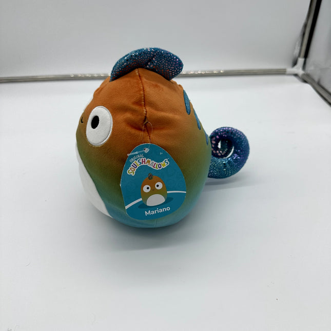 Squishmallow 7.5" Mariano Chameleon Soft Ombre Pet Lizard Plush BNWT 7 8