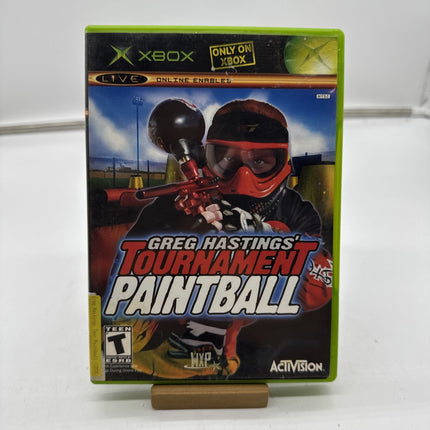 Greg Hastings' Tournament Paintball (Xbox, 2004) Complete CIB Tested Working