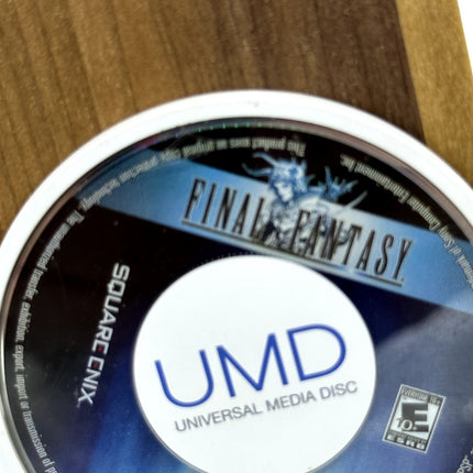 Final Fantasy 20th Anniversary Sony PSP Black Label