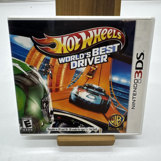 Hot Wheels: World's Best Driver Game Complete! Nintendo 3DS TESTED