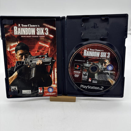 Tom Clancy's Rainbow Six 3 (Sony PlayStation 2, 2004) CIB Tested