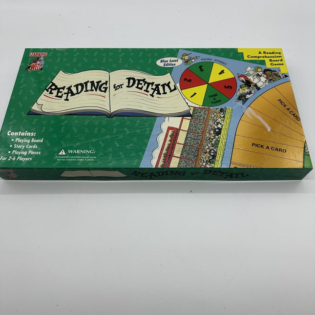 Learning Well Reading For Detail Red Level Edition Reading Comprehension Game