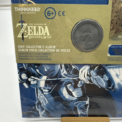 THE LEGEND OF ZELDA BREATH OF THE WILD COIN COLLECTOR'S ALBUM NINTENDO 2018 O7