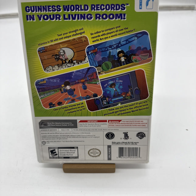 Guinness World Records: The Videogame (Nintendo Wii, 2008) CIB Pre-Owned TESTED