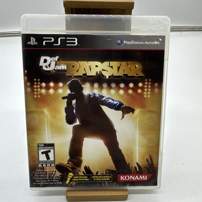Def Jam Rapstar (Sony PlayStation 3 PS3, 2010)