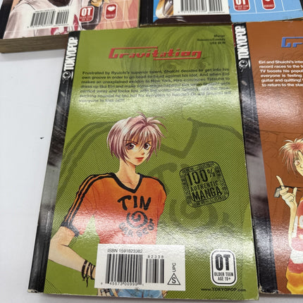 Gravitation by Maki Murakami Volumes 1, 2, 3, 6, 7 Vol 1 Manga VGC