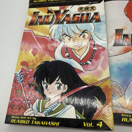 Inuyasha Manga Volume 2, 3, 4, 13 Art By Rumiko Takahashi English Manga