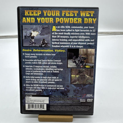 SOCOM: U.S. Navy SEALs (Sony PlayStation 2, 2002)