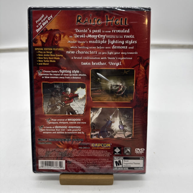 Brand New Factory Sealed Devil May Cry 3: Dante's Awakening Special Edition PS2