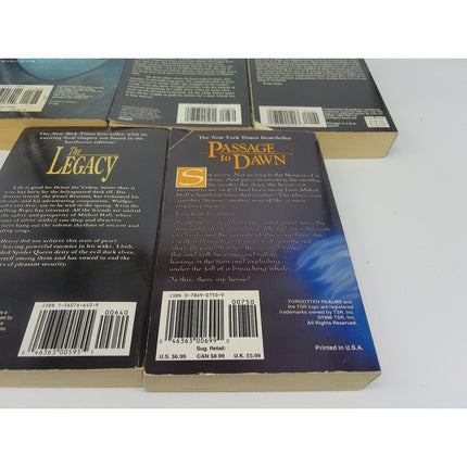 Lot of 5 Forgotten Realms Paperback Books