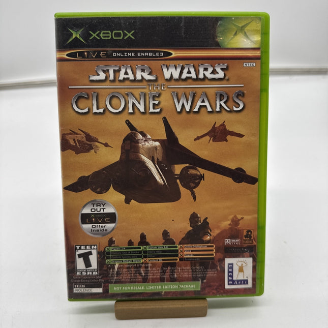 Star Wars: The Clone Wars / Tetris Worlds Online Edition Combo (Microsoft Xbox,