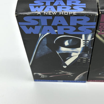 Star Wars Trilogy VHS Box Set 3 Tape Set THX 1995 Great Condition