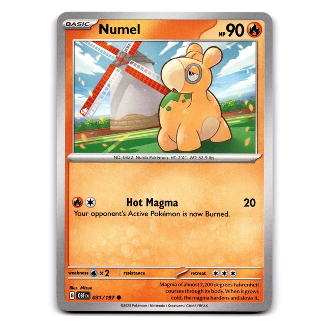 Numel Common SV03: Obsidian Flames 031/197 NM