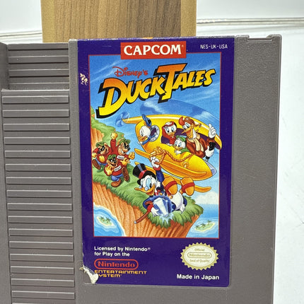 Duck Tales (Nintendo NES) Cleaned Tested Working with manual and sleeve
