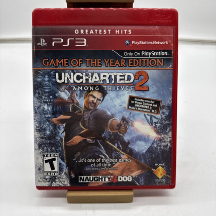 Uncharted 2: Among Thieves (Sony PlayStation 3, 2009) PS3 Complete and Tested