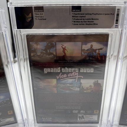 Grand Theft Auto III GTA 3 + San Andreas PS2 - Trilogy - SEALED - WATA 9.8 A++