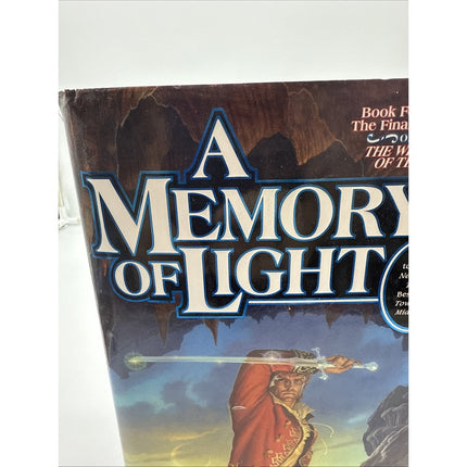 A Memory of Light Robert Jordan Brandon Sanderson HC 1st Ed Wheel of Time Signed