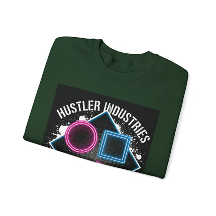 Hustler Industries Neon Arcade Crewneck Sweatshirt