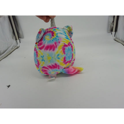 Squishmallow 6” Talisa the Tie Dye Unicorn Cat Kitty with Silver Horn