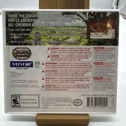 Hometown Story - Nintendo 3DS Game by Natsume New Sealed